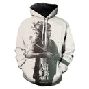 Game The Last of Us Cosplay 3D Print Hooded Autumn Warm Top - AwwwCos
