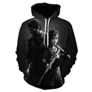 Game The Last of Us Cosplay 3D Print Hooded Autumn Warm Top - AwwwCos