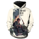 Game The Last of Us Cosplay 3D Print Hooded Autumn Warm Top - AwwwCos