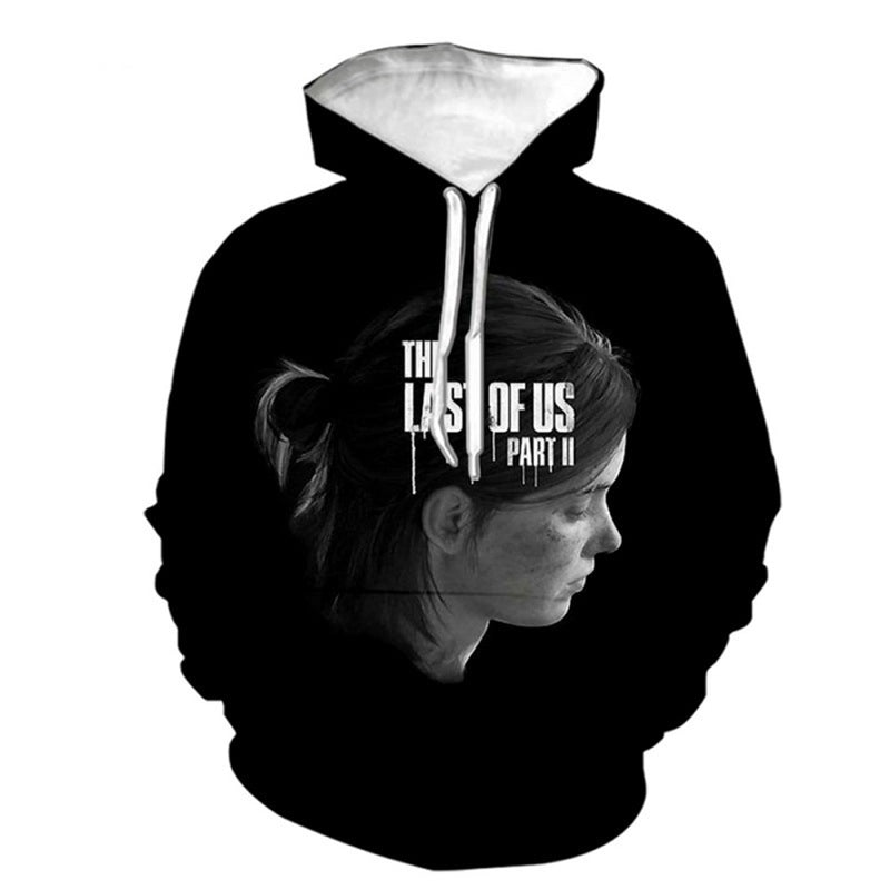 Game The Last of Us Cosplay 3D Print Hooded Warm Top - AwwwCos