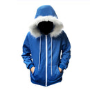 Undertale Sans Cosplay Costume Blue Hoodies & Skull Mask