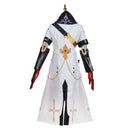 Game Genshin Impact Albedo Cosplay Costume Suit Jacket Trench Coat Pants