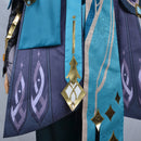 Genshin Impact Alhaitham Cosplay Costume Suit Tops Pants Cloak Men Outfit