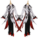 Game Genshin Impact Arlecchino Knave Cosplay Costume Role Play Outfit Wig