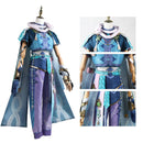 Game Genshin Impact Baizhu Cosplay Costume Suit Tops Pants