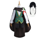 Game Genshin Impact Barbatos Venti Cosplay Costume Wig Halloween Outfit