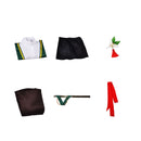 Game Genshin Impact Barbatos Venti Cosplay Costume Wig Halloween Outfit