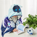 Game Genshin Impact Fanart Abyss Order Cosplay Plush Cloak Blanket Costume