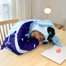 Game Genshin Impact Fanart Abyss Order Cosplay Plush Cloak Blanket Costume