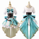 Game Genshin Impact Fanart Barbatos Cosplay Costume Outfit Women Dress