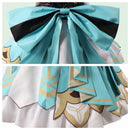 Game Genshin Impact Fanart Barbatos Cosplay Costume Outfit Women Dress