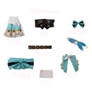 Game Genshin Impact Fanart Barbatos Cosplay Costume Outfit Women Dress