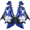 Game Genshin Impact Focalors Cosplay Costume Role Play Outfit