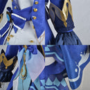 Game Genshin Impact Focalors Cosplay Costume Role Play Outfit