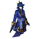 Genshin Impact Fontaine Black Furina Cosplay Costume Magician Suit Dress