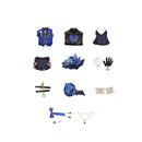 Genshin Impact Fontaine Black Furina Cosplay Costume Magician Suit Dress