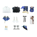 Game Genshin Impact Fontaine Clorinde Cosplay Costume Champion Duelist Uniform
