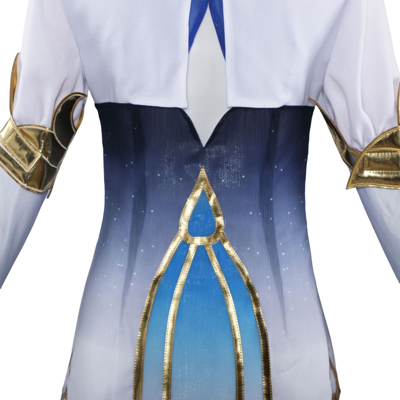Genshin Impact Fontaine Focalors Furina Cosplay Costume Carnival Party Uniform