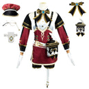 Game Genshin Impact Fontaine Reporter Charlotte Cosplay Costume Hat Bag