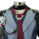 Genshin Impact Fontaine Wriothesley Cosplay Costume Warden Uniforms Carnival Outfit