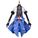 Game Genshin Impact Ganyu Cosplay Costume Wig Women Girls Elegant Slim Dress
