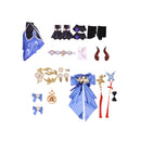 Game Genshin Impact Ganyu Cosplay Costume Wig Women Girls Elegant Slim Dress