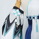Game Genshin Impact Haagentus Cosplay Costume Women Dress Robe Wig