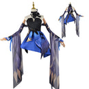 Game Genshin Impact Keqing Cosplay Costume Suit Ke Qing Dress