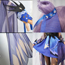 Game Genshin Impact Keqing Cosplay Costume Suit Ke Qing Dress