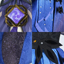 Game Genshin Impact Keqing Cosplay Costume Suit Ke Qing Dress