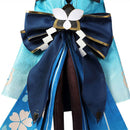 Game Genshin Impact Kirara Cosplay Costume Women Dress Cat Ear Tail Accessories