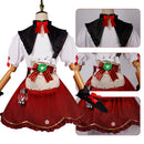 Game Genshin Impact Klee Cosplay Costume Hat Bag Kawaii Outfits