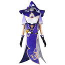 Game Genshin Impact Lisa Cosplay Costume Dress Suit Robe Outfit Uniform