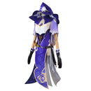Game Genshin Impact Lisa Cosplay Costume Dress Suit Robe Outfit Uniform