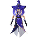 Game Genshin Impact Lisa Cosplay Costume Dress Suit Robe Outfit Uniform