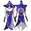 Game Genshin Impact Lisa Cosplay Costume Dress Suit Robe Outfit Uniform