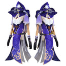 Game Genshin Impact Lisa Cosplay Costume Dress Suit Robe Outfit Uniform