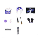 Game Genshin Impact Lisa Cosplay Costume Dress Suit Robe Outfit Uniform