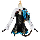 Game Genshin Impact Lynette Cosplay Costume Ears Skirt Glove Tail