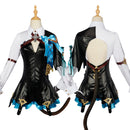 Game Genshin Impact Lynette Cosplay Costume Ears Skirt Glove Tail