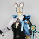 Game Genshin Impact Lynette Cosplay Costume Ears Skirt Glove Tail