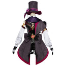 Game Genshin Impact Lyney Lynette Cosplay Costume Outfit with Hat Wig