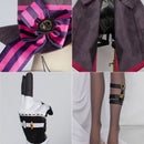 Game Genshin Impact Lyney Lynette Cosplay Costume Outfit with Hat Wig