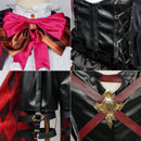 Game Genshin Impact Lyney Lynette Cosplay Costume Outfit with Hat Wig