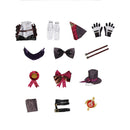 Game Genshin Impact Lyney Lynette Cosplay Costume Outfit with Hat Wig