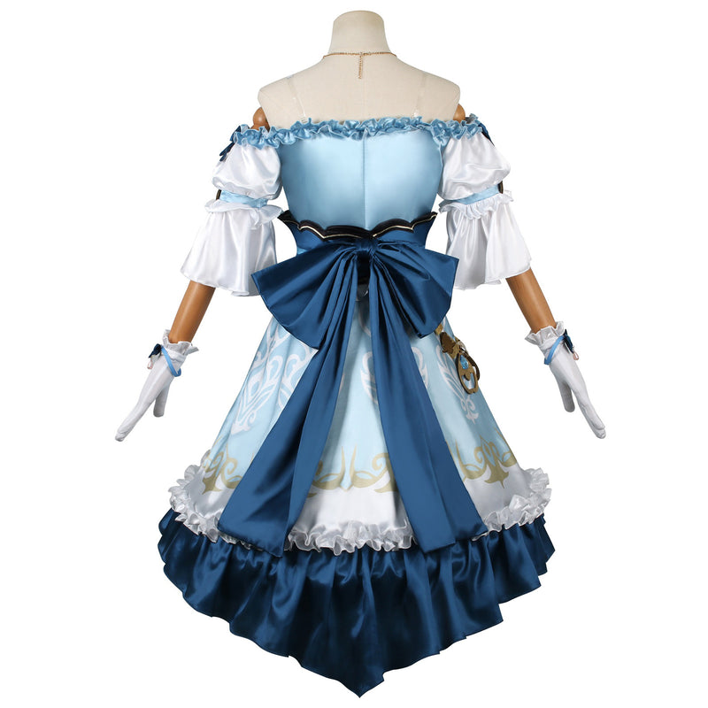 Game Genshin Impact Nilou Halloween Cosplay Costume Lolita Dress Outfit Uniform