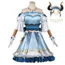 Game Genshin Impact Nilou Halloween Cosplay Costume Lolita Dress Outfit Uniform