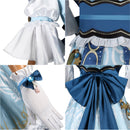 Game Genshin Impact Nilou Halloween Cosplay Costume Lolita Dress Outfit Uniform