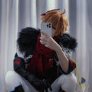 Game Genshin Impact Snezhnaya Harbingers Tartaglia Cosplay Costume Trench Outfit
