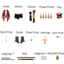 Game Genshin Impact Sumeru Dehya Cosplay Costume Girl Armour Outfit Uniform